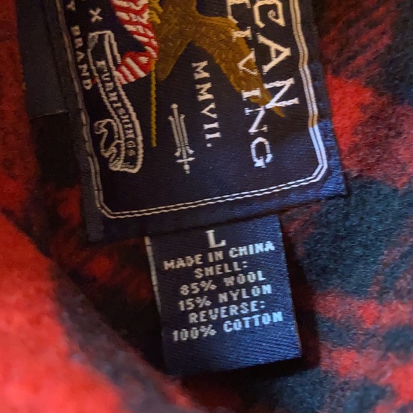 American Living Men’s Reversible Plaid Jacket (L).Make me a offer l can't refuse - Picture 6 of 6